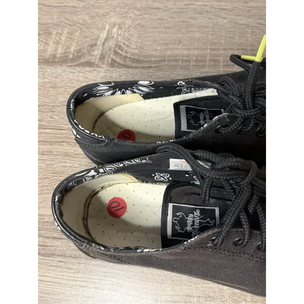 Vintage Snoop Dogg Snoopadoopa Men's 10 Black Bandana Sneakers Doggy Biscuitz